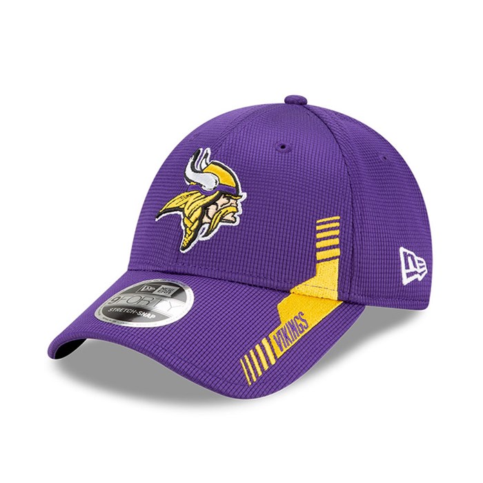 Minnesota Vikings NFL Sideline Home 9FORTY Stretch Snap Lippis Violetit - New Era Lippikset Outlet FI-381962
